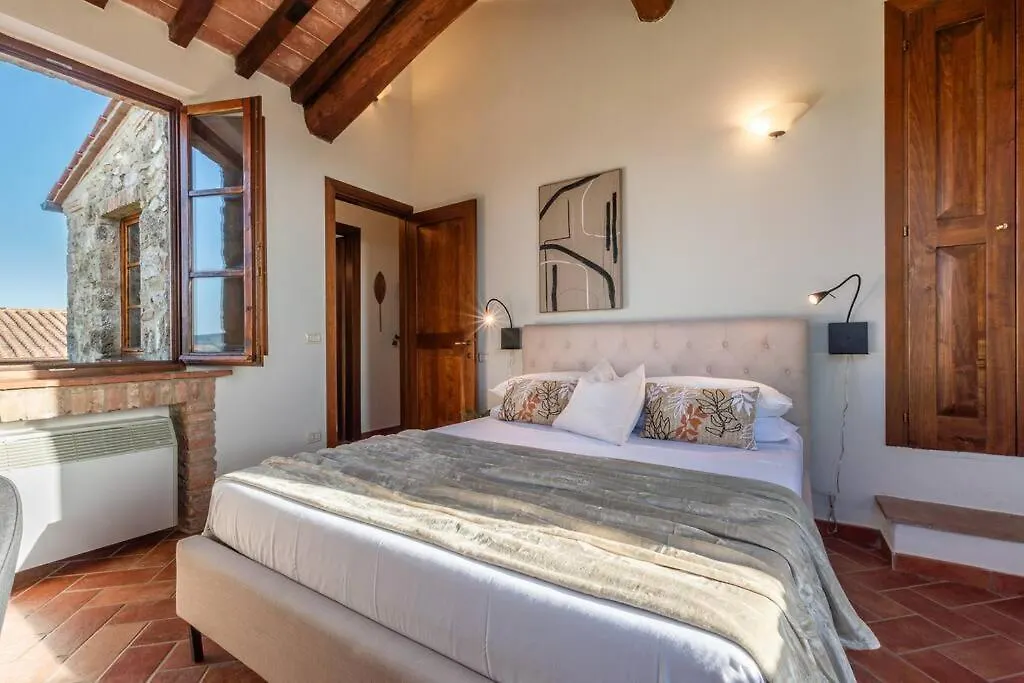 Apartment Palazzo Monaci-Appartamento Con Piscina Nelle Crete Senesi Asciano