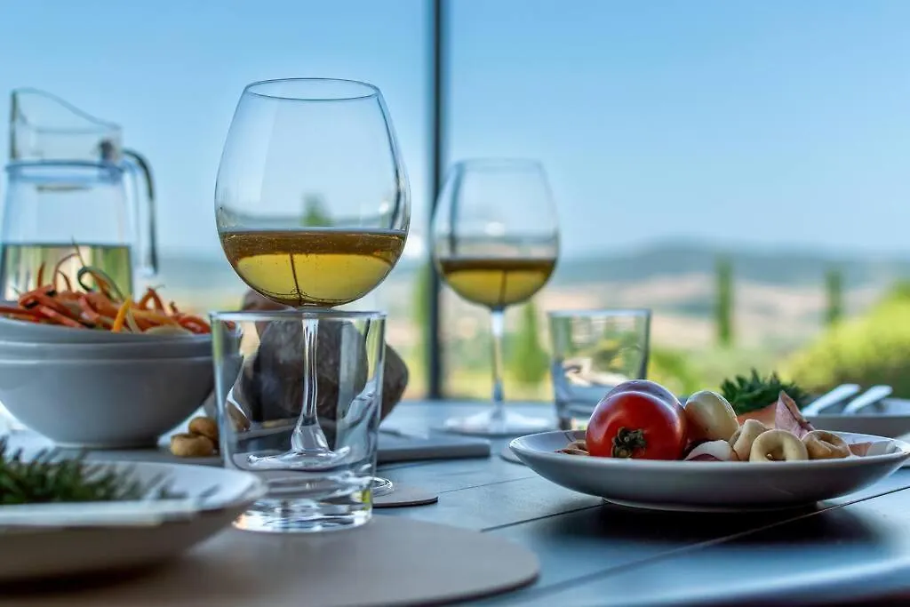 Palazzo Monaci-Appartamento Con Piscina Nelle Crete Senesi Asciano Italy